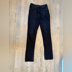 Anthropologie Pilcro Split Hem Straight Leg Jean High Rise